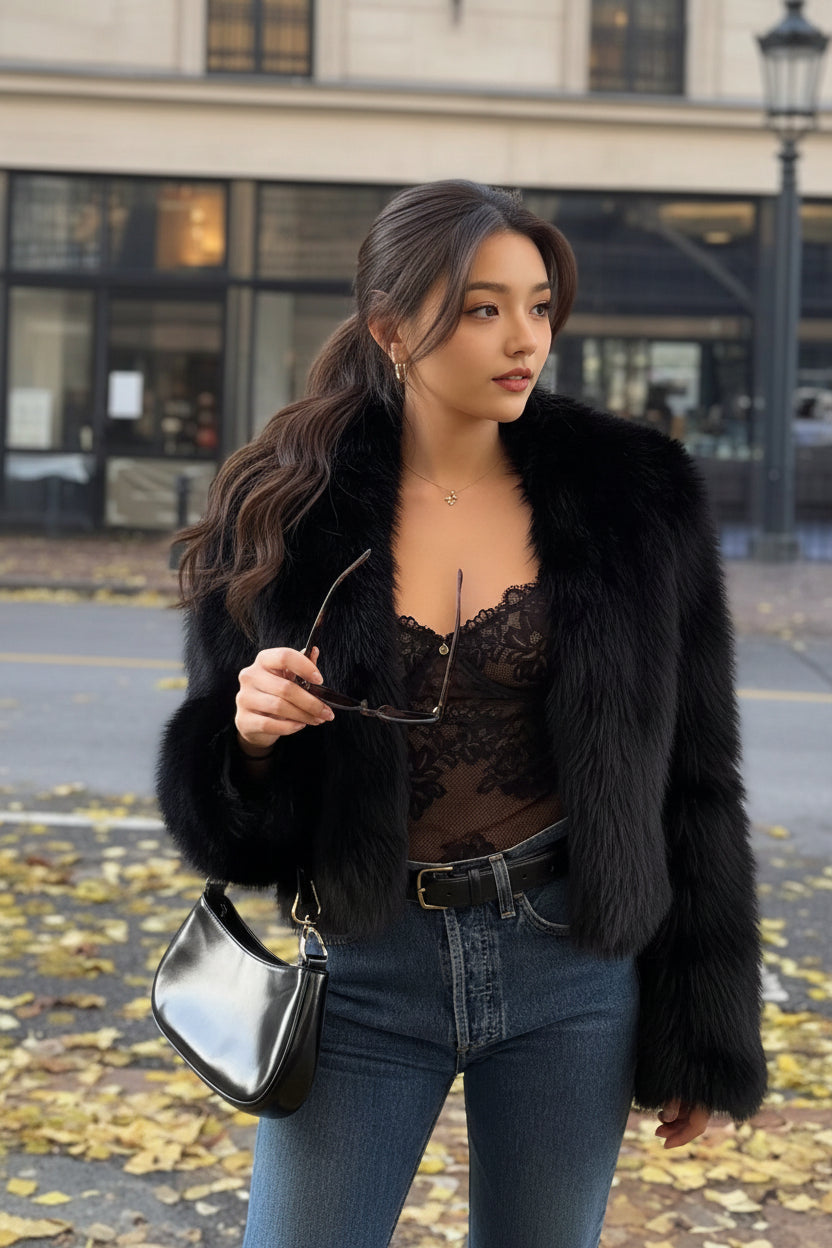 Women's Short Fur Coat