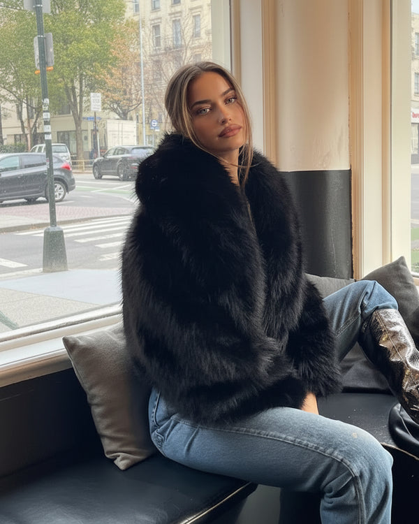 Women's Short Fur Coat
