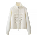 Womens Knitted Open Front Cardigan