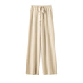 Pure wool women's wide-leg pants