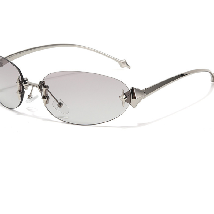 Frameless star and sun glasses